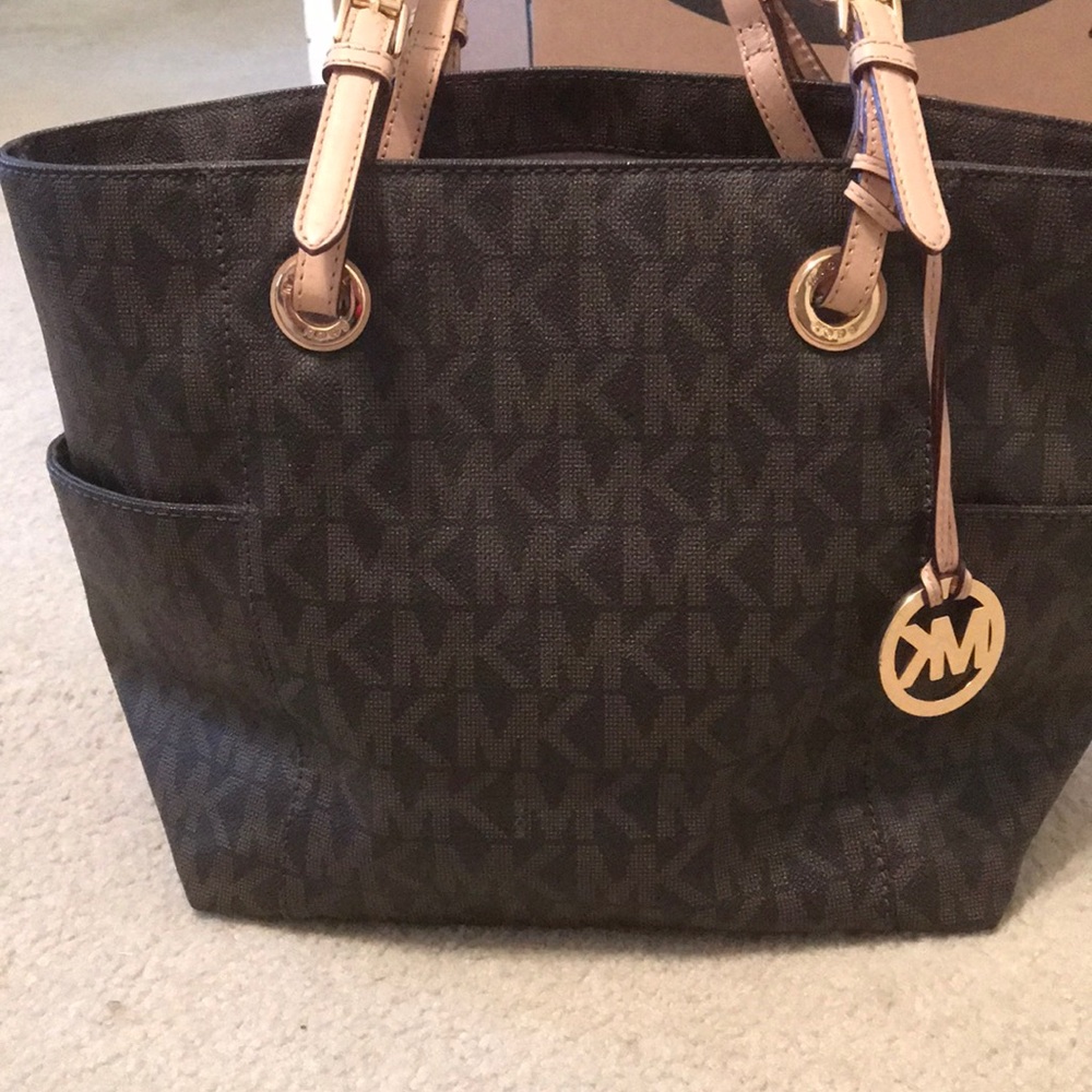 Michael Kors Brown & Tan bag